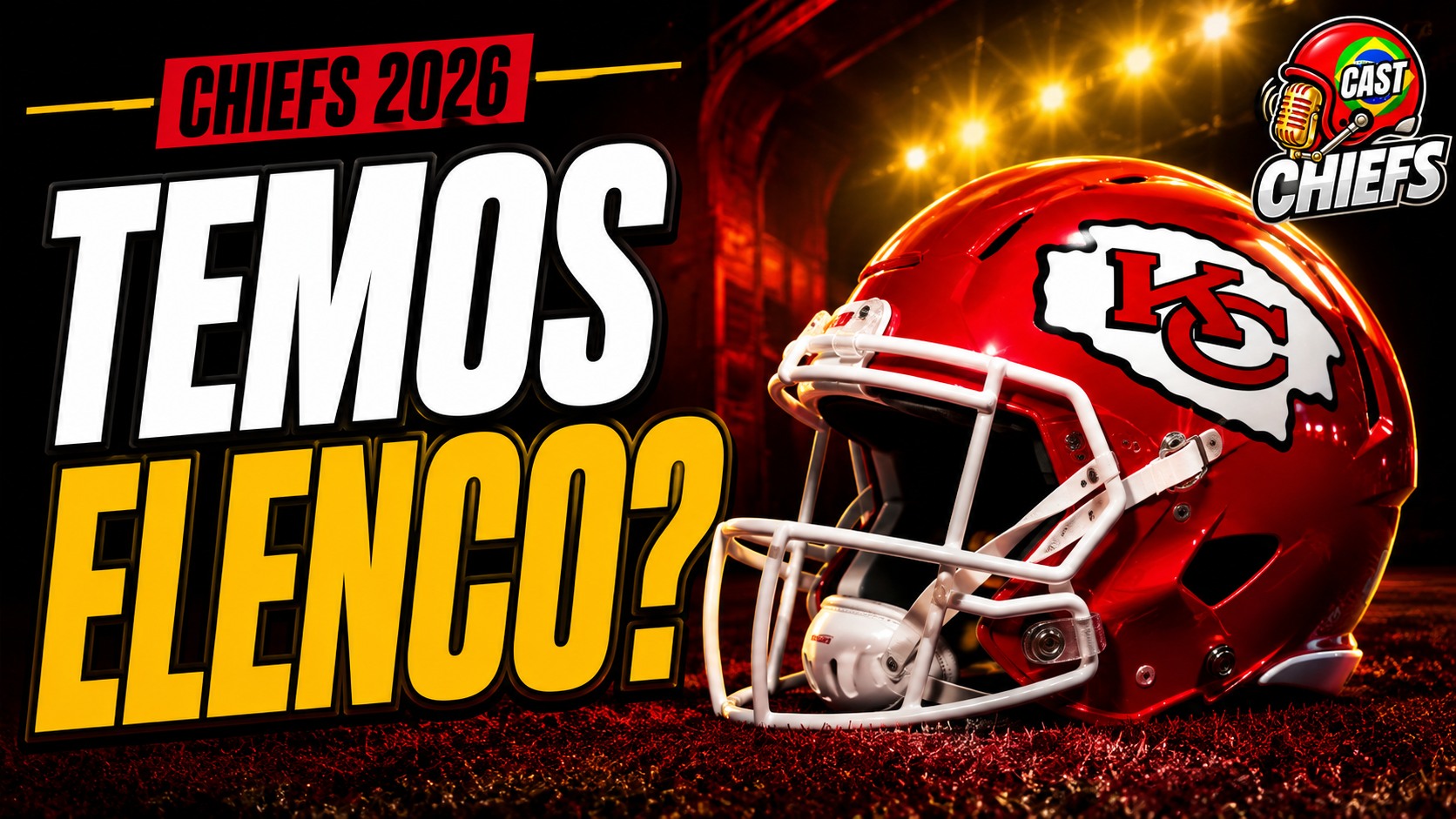 Chiefs 2026: temos elenco para reagir? Análise da pré-temporada