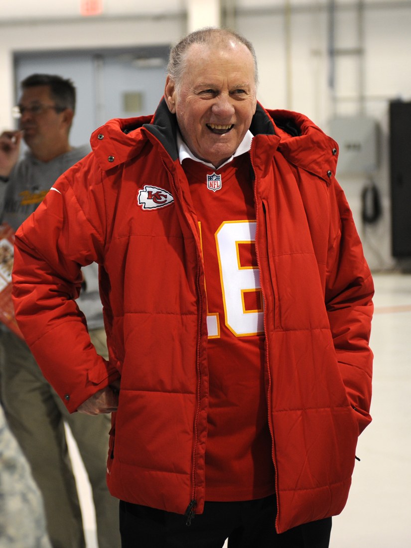 Len Dawson em fotografia de 2014