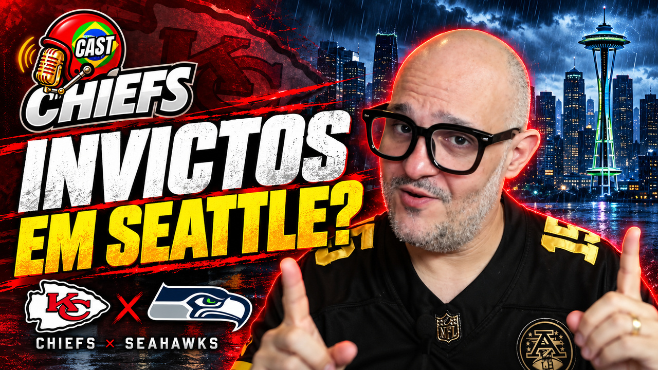 CHIEFS x SEAHAWKS: A REVANCHE DE WALKER? Invictos contra o campeão | NFL 2026